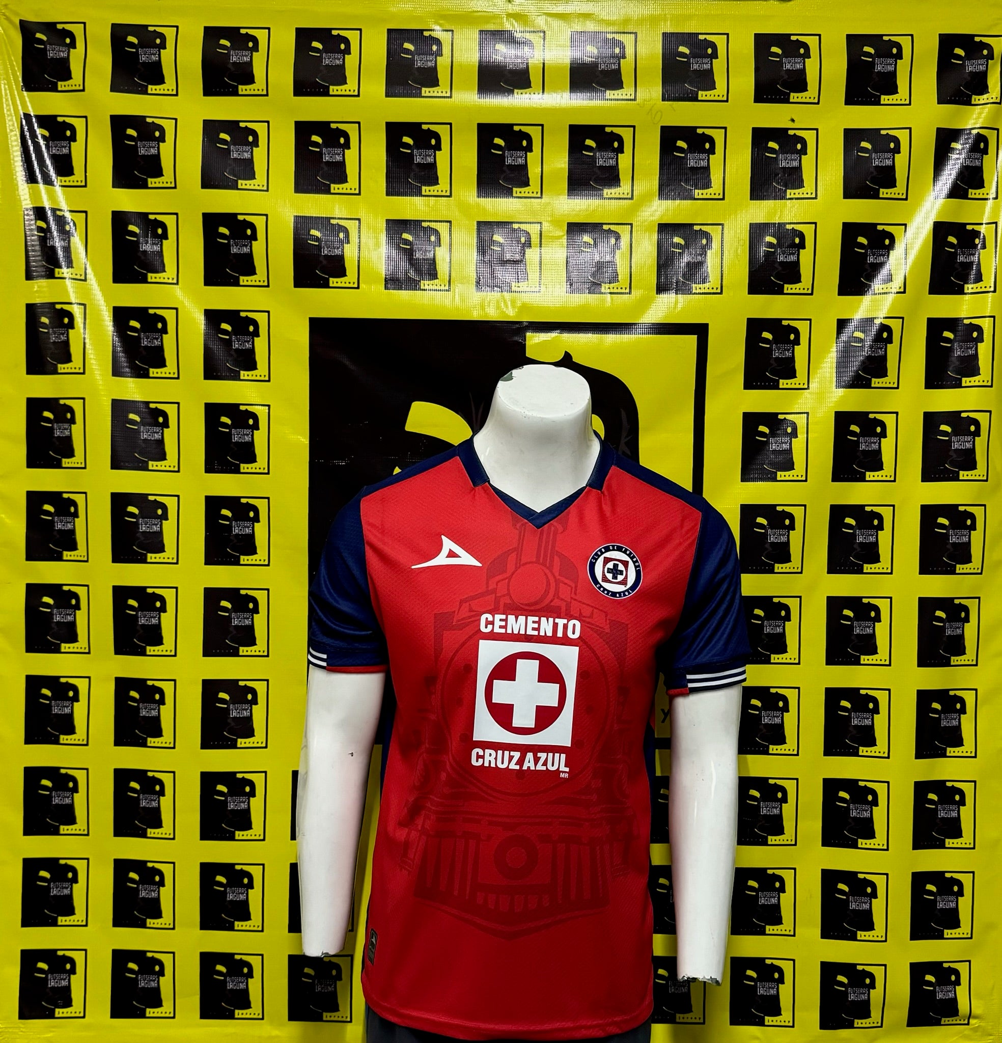 Jersey cruz azul