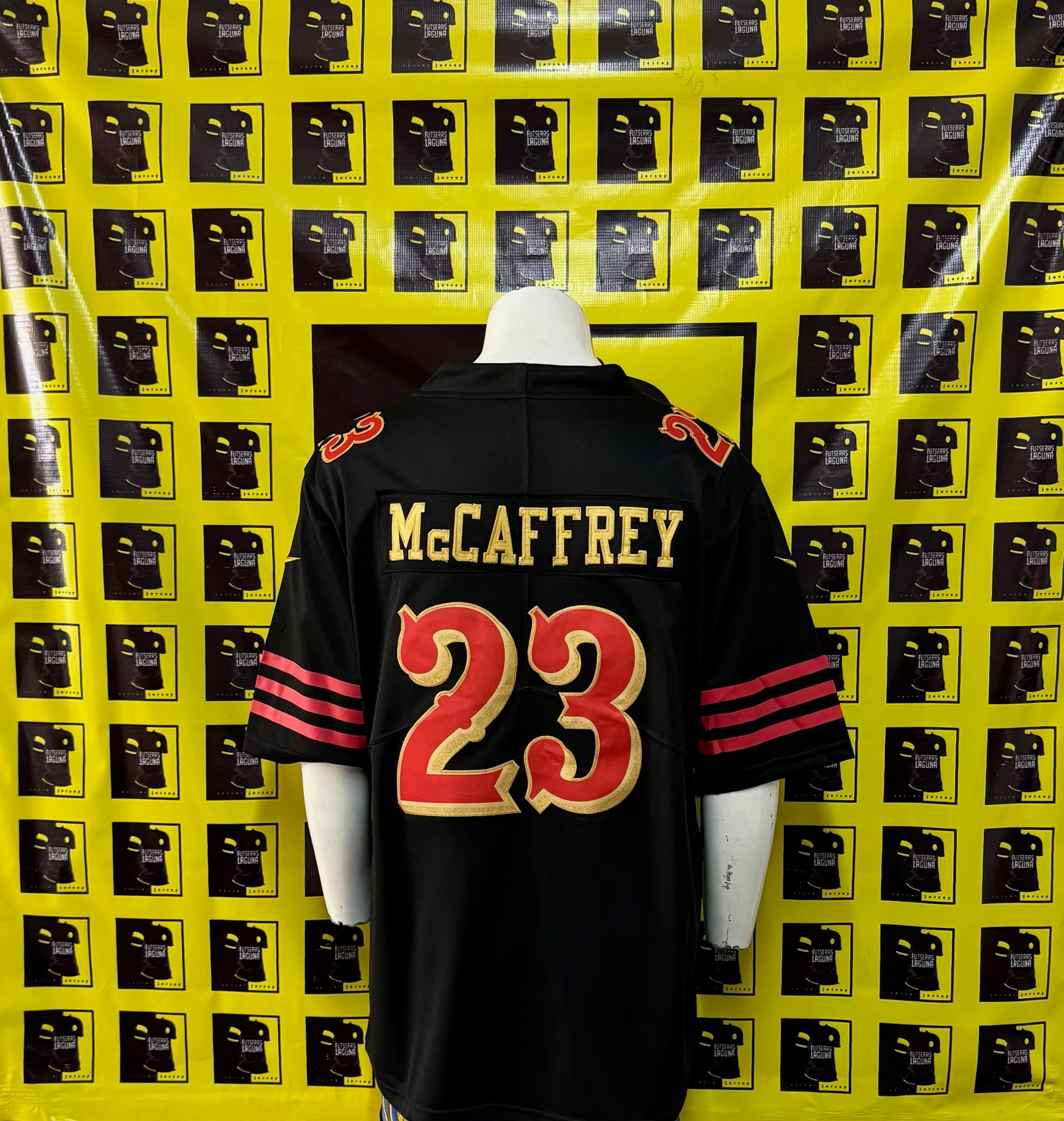 Jersey rivalries 49ers McCaffrey