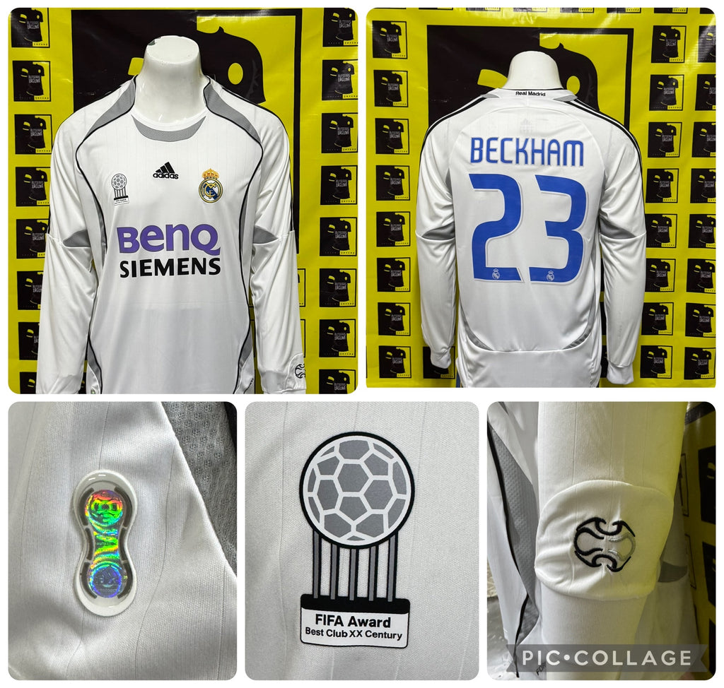Jersey real madrid beckham