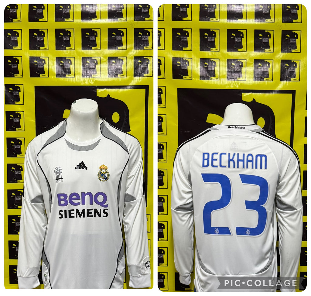 Jersey real madrid beckham