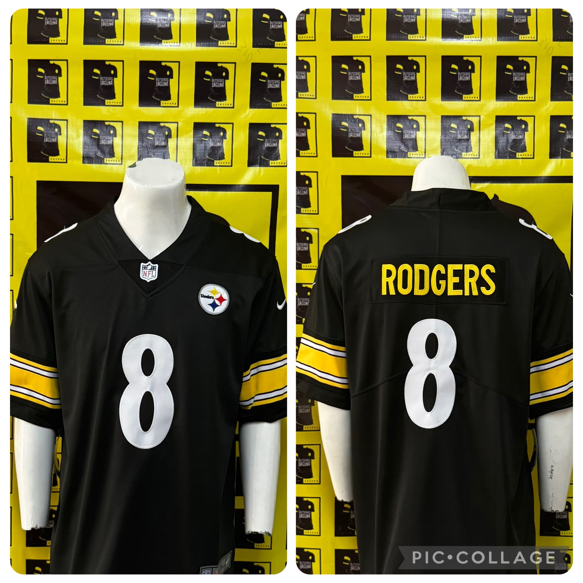 Jersey local Steelers rodgers