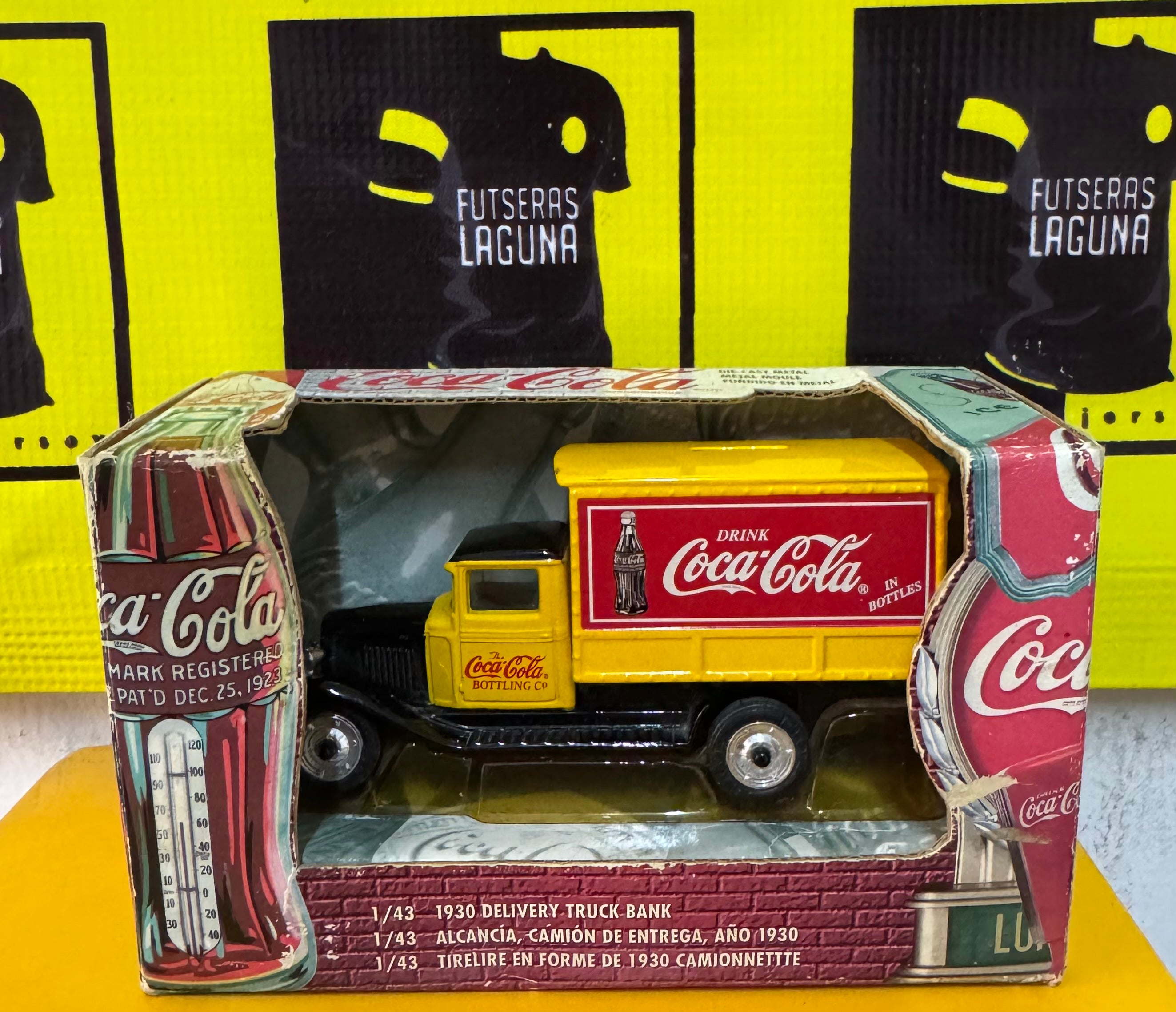 Camioneta de reparto coca-cola