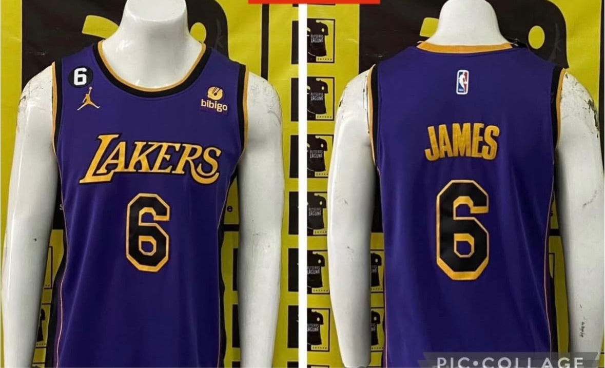 Jersey lakers james