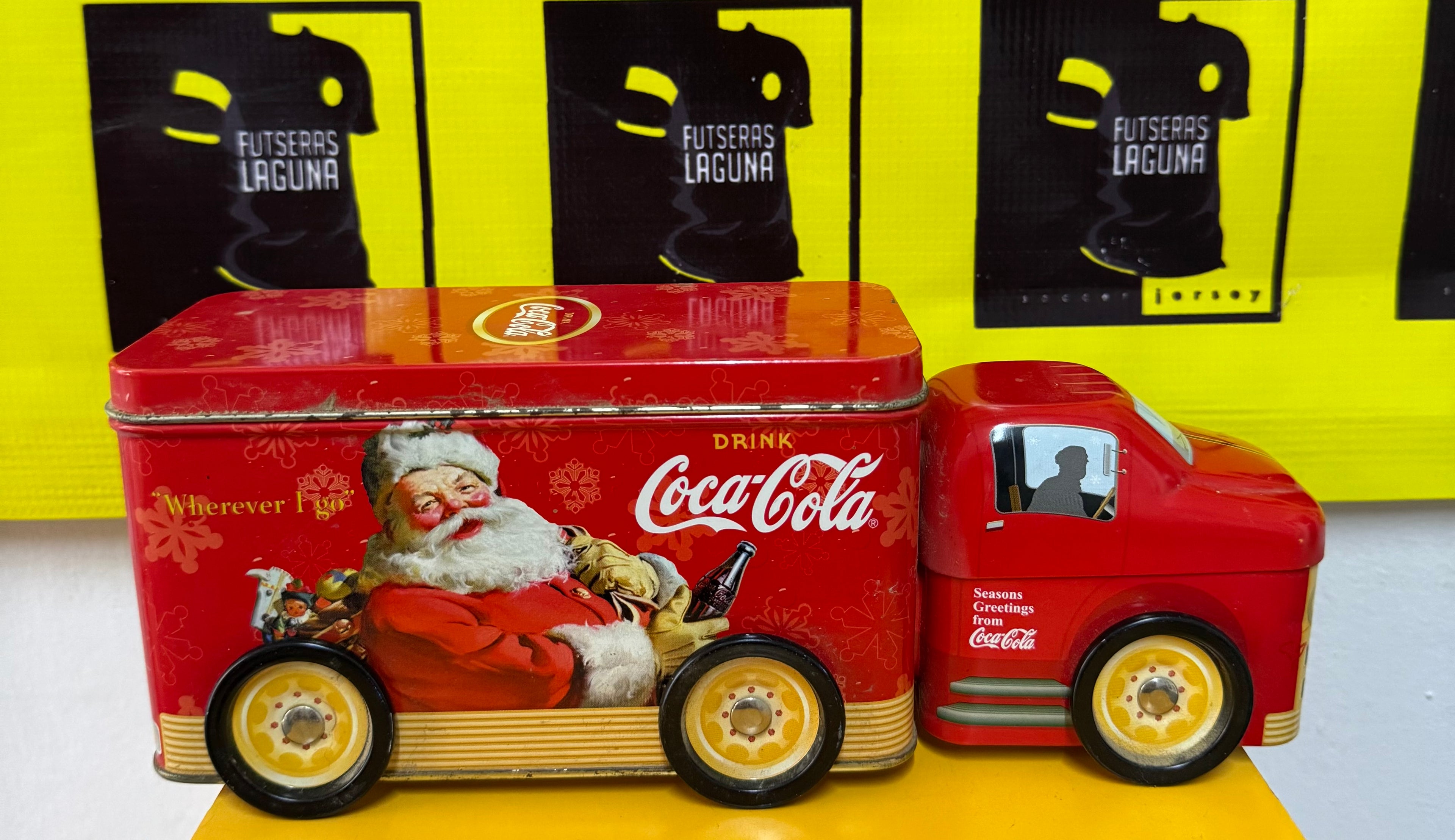 Camion lapicero coca-cola