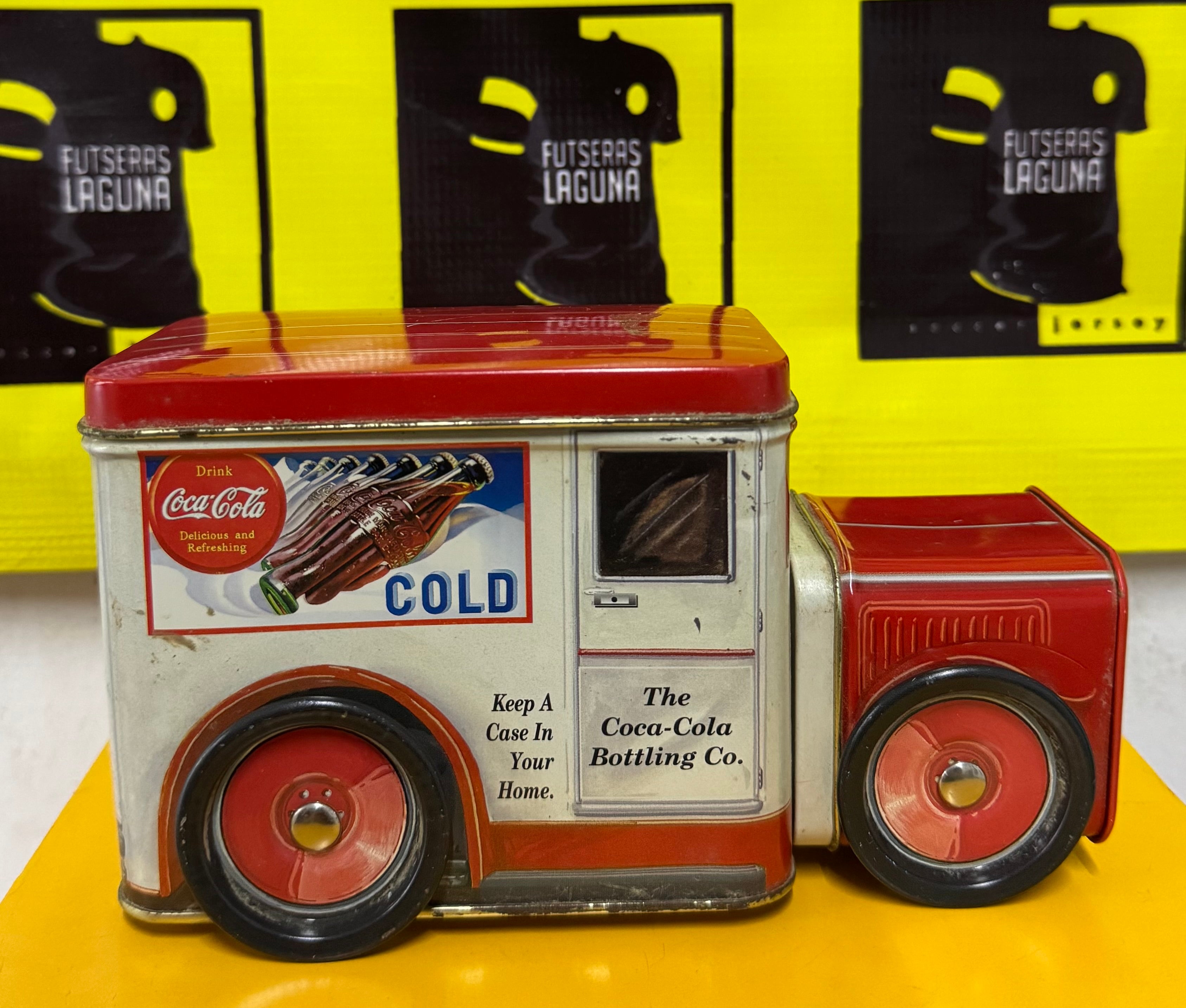 Camion lapicero coca-cola