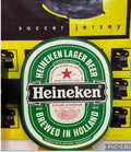 Letrero de bandera heineken