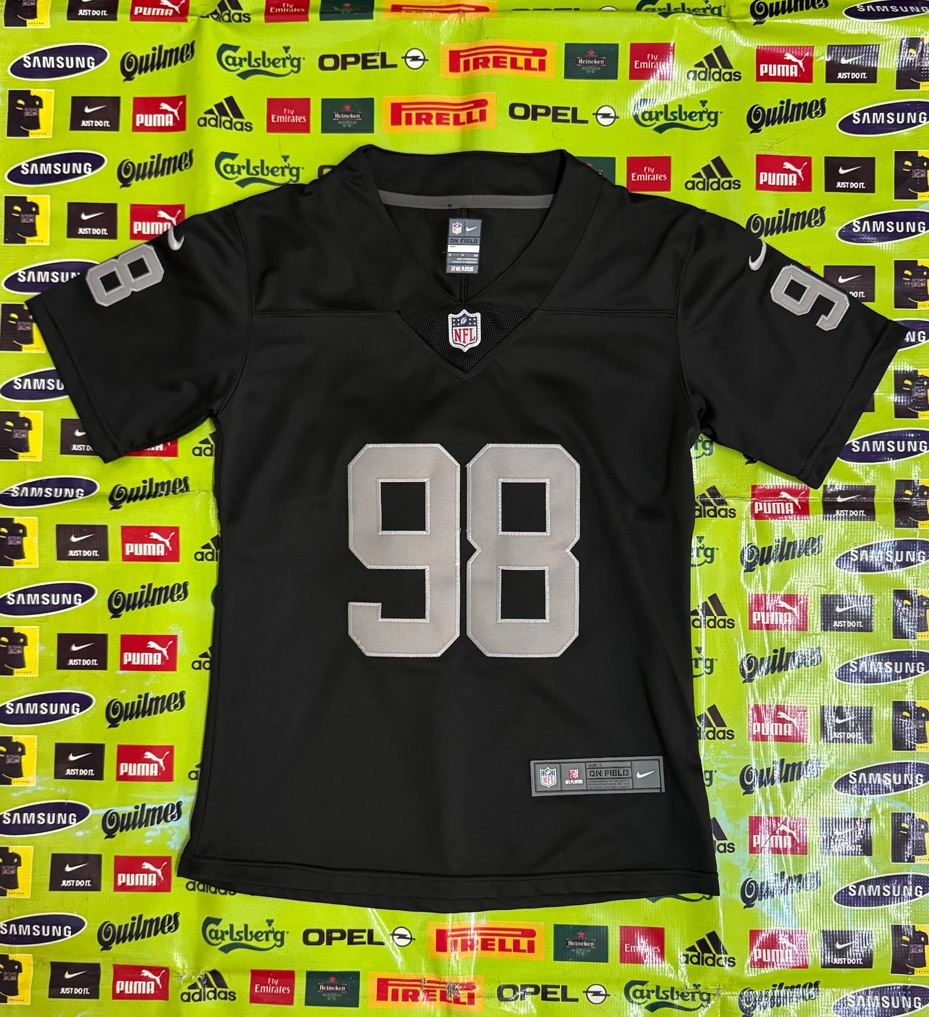 Jersey local Raiders crosby