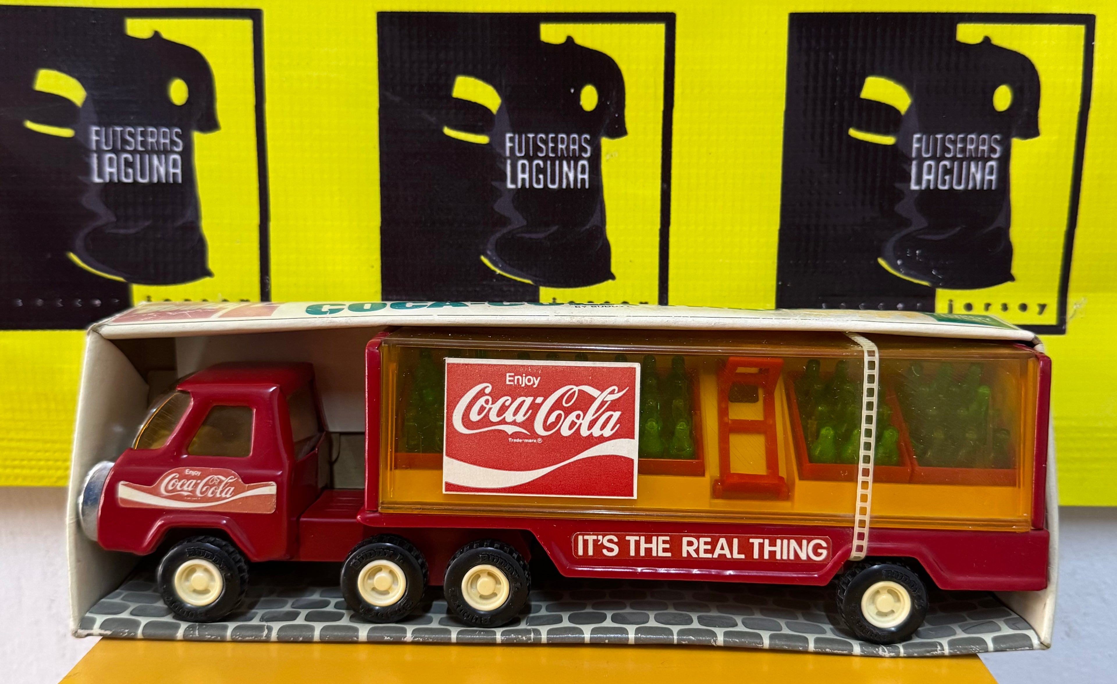 Camion de reparto coca-cola