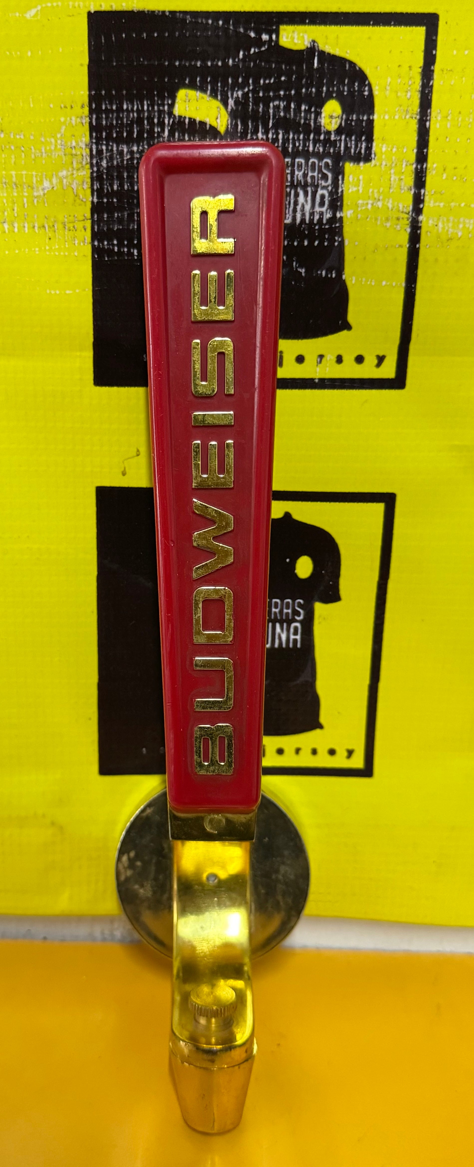 Palanca cervecera budweiser gold