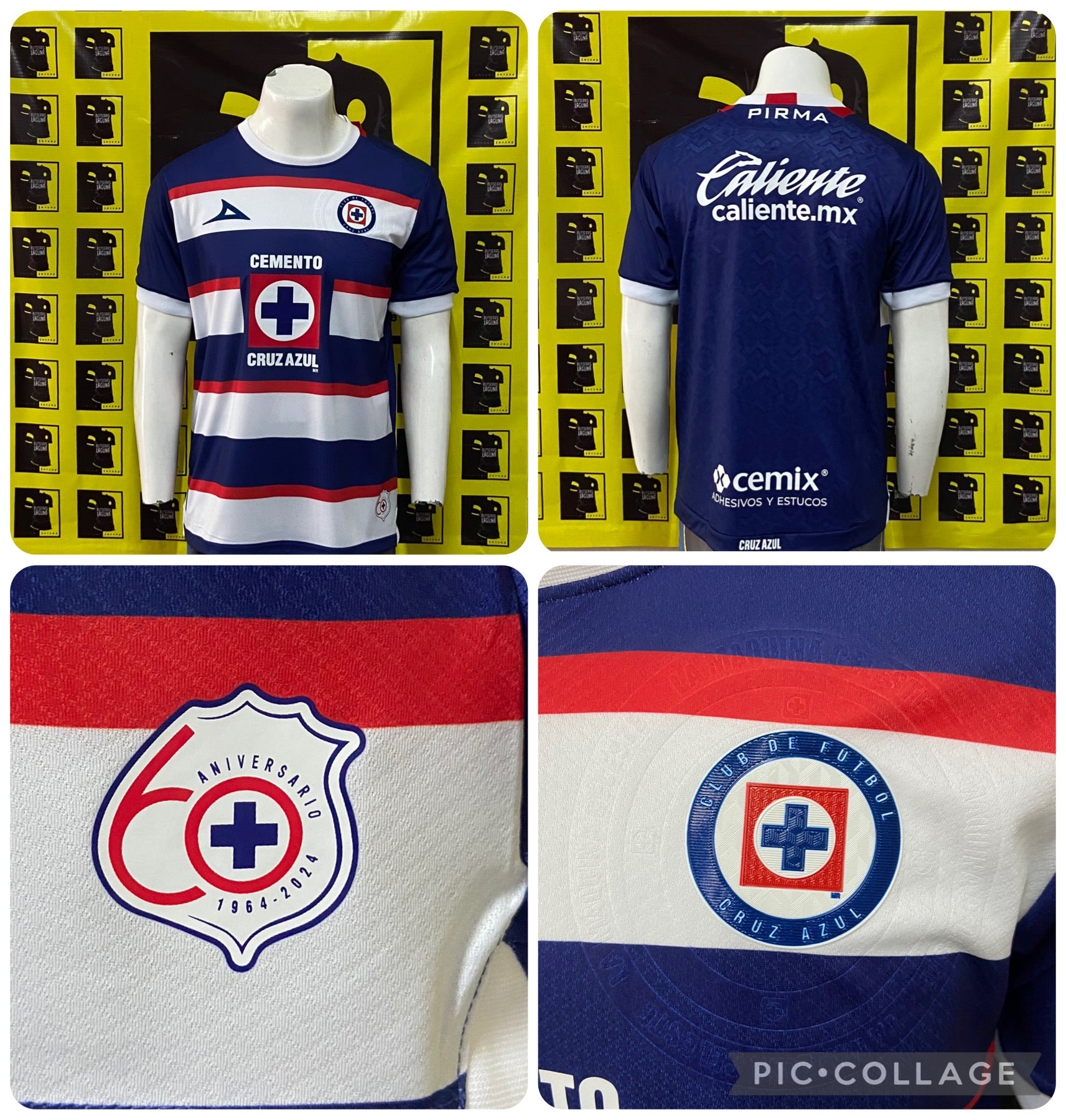 Jersey cruz azul