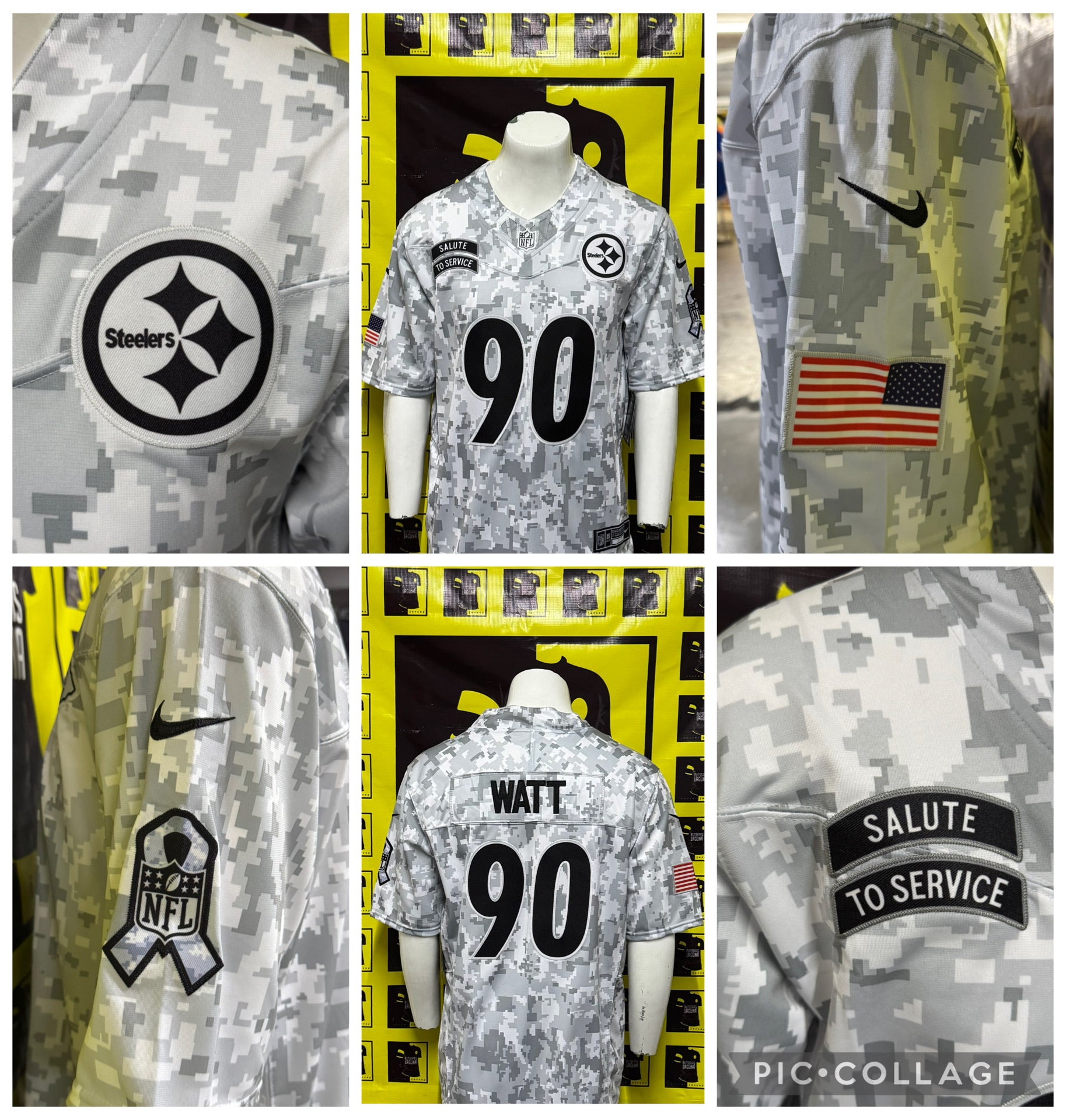 Jersey steelers watt