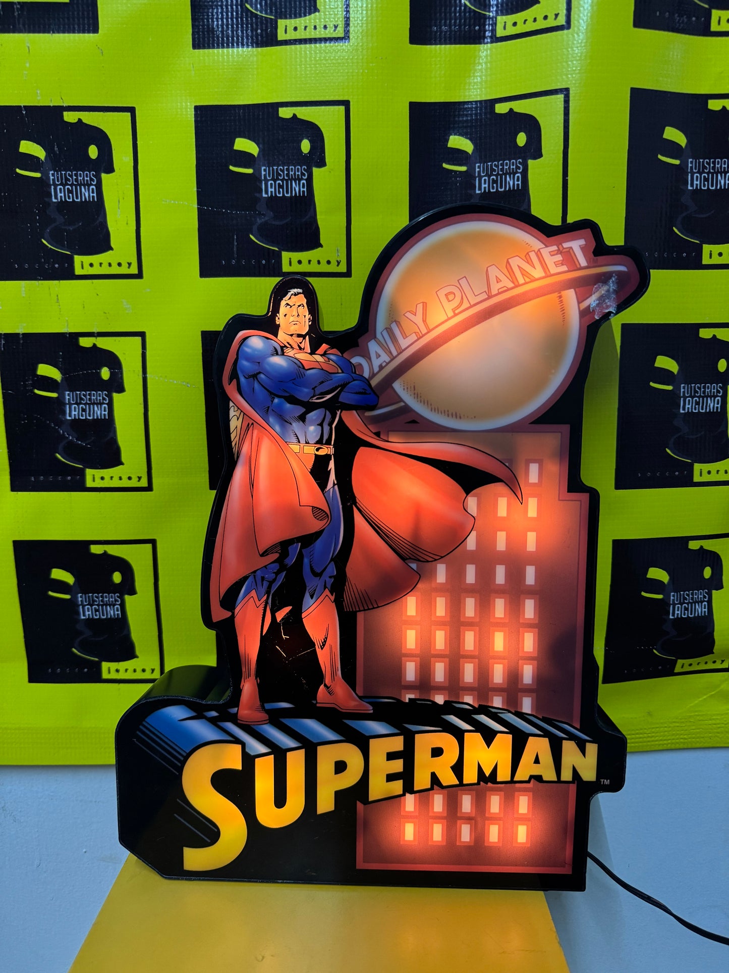 Letrero superman