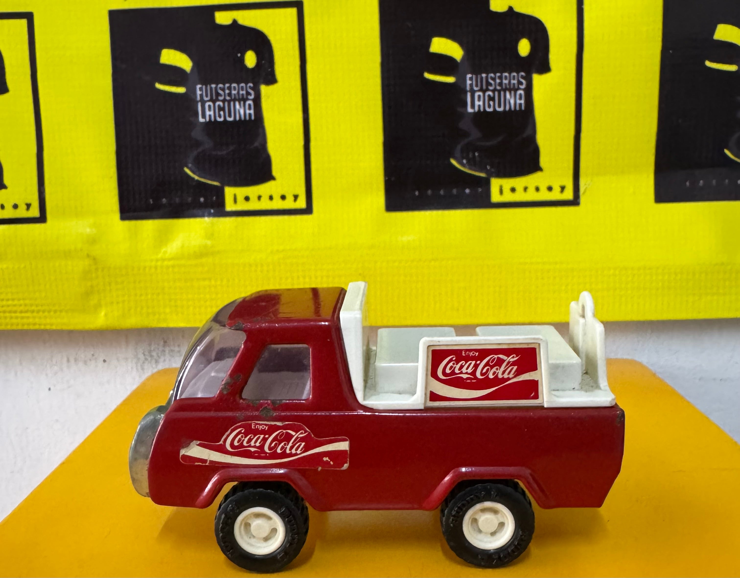 Camion de reparto coca-cola