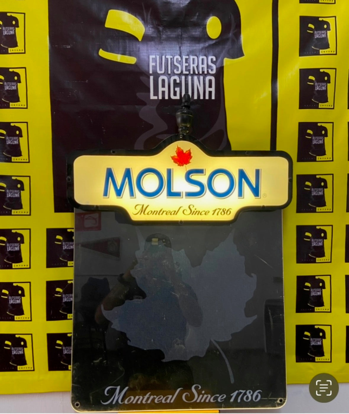 Letrero molson