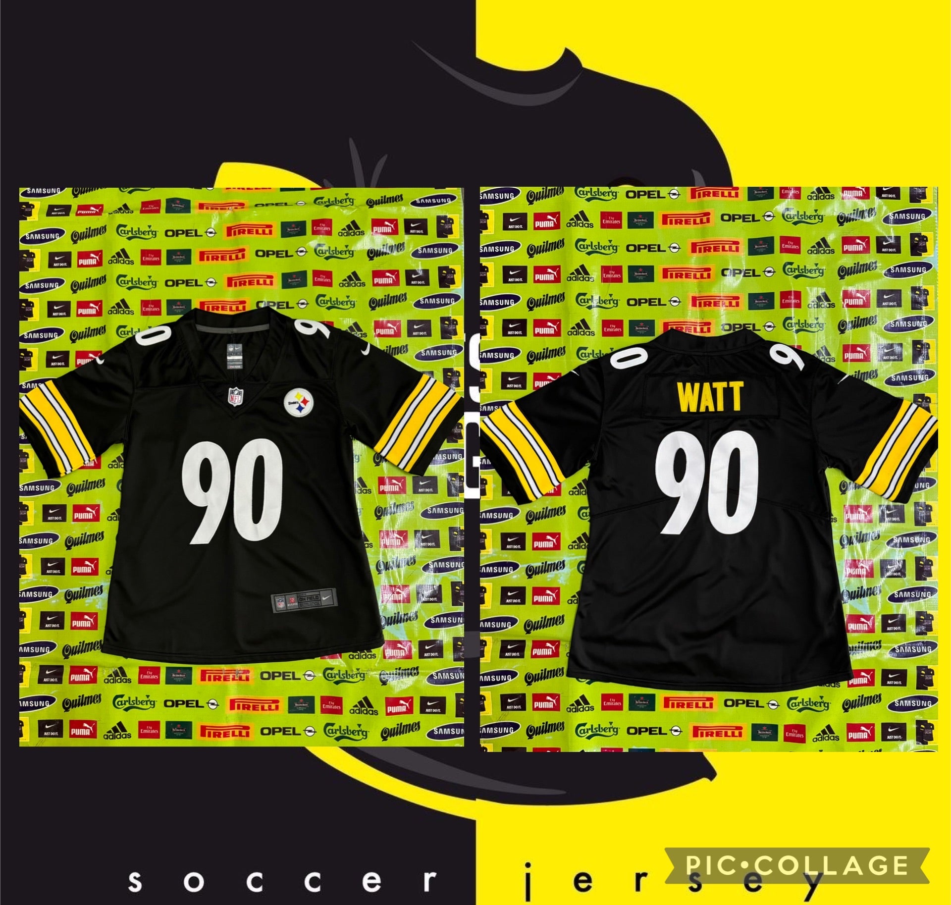 Jersey steelers watt