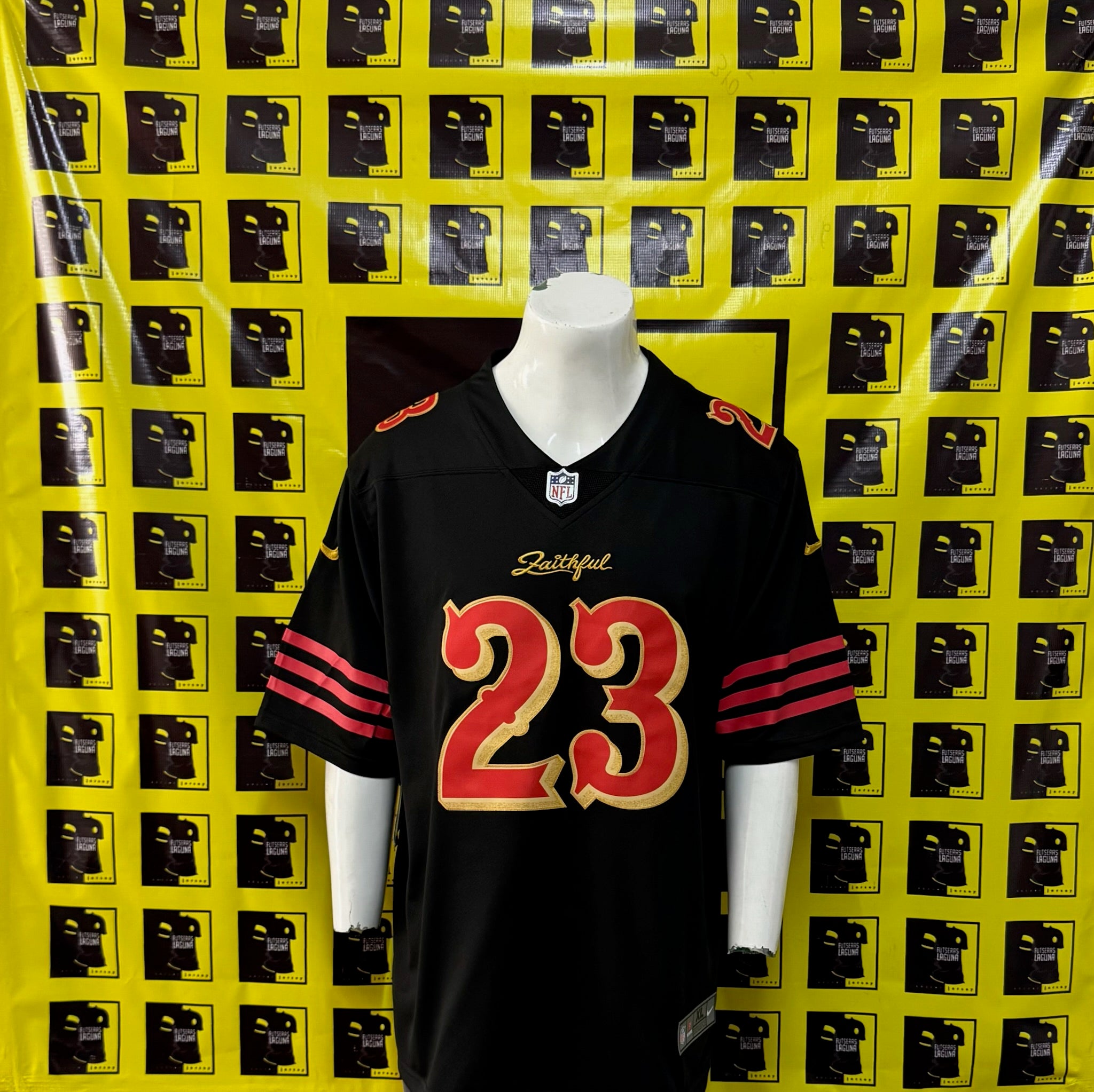 Jersey rivalries 49ers McCaffrey