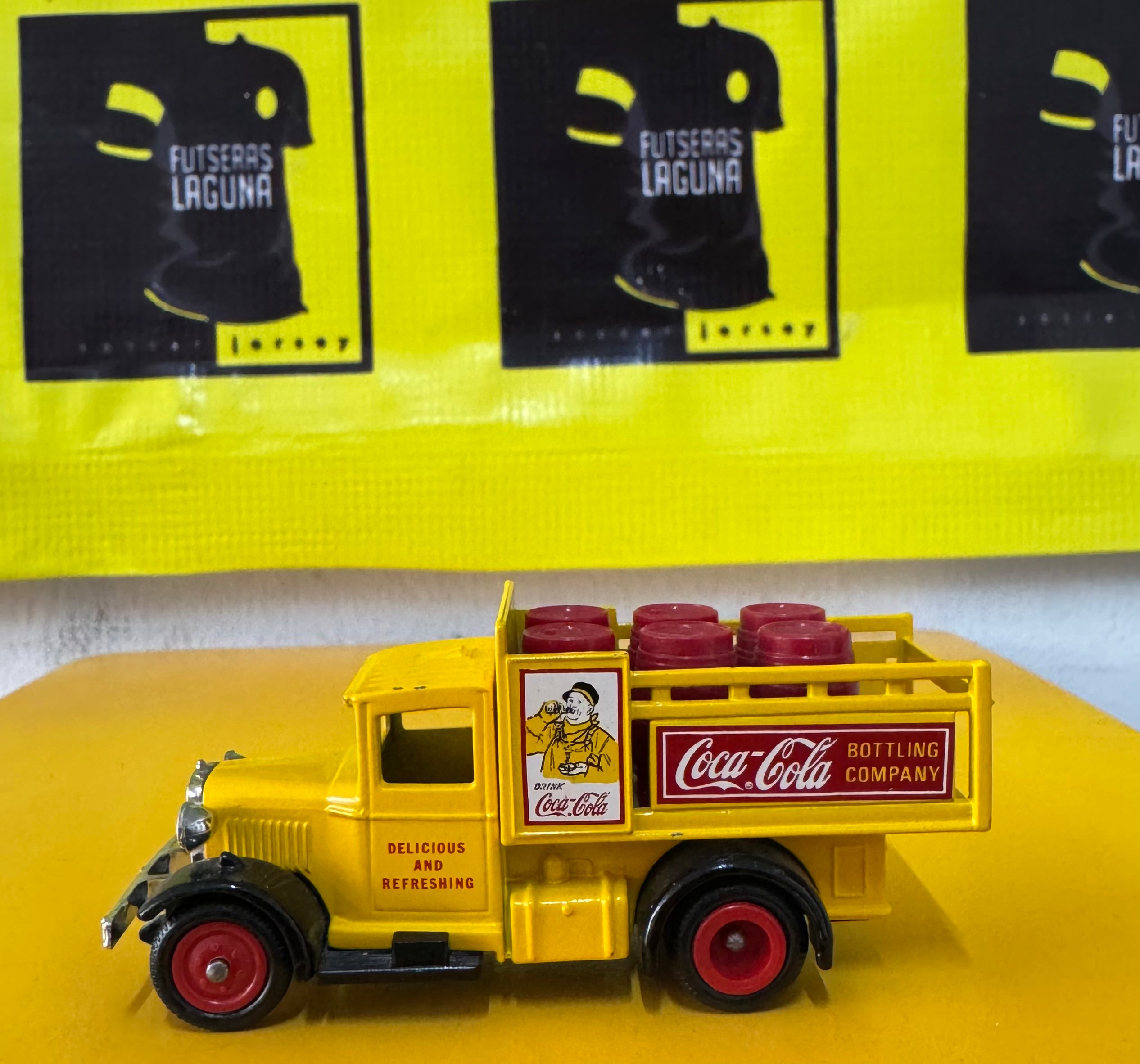 Carcachita de reparto coca-cola