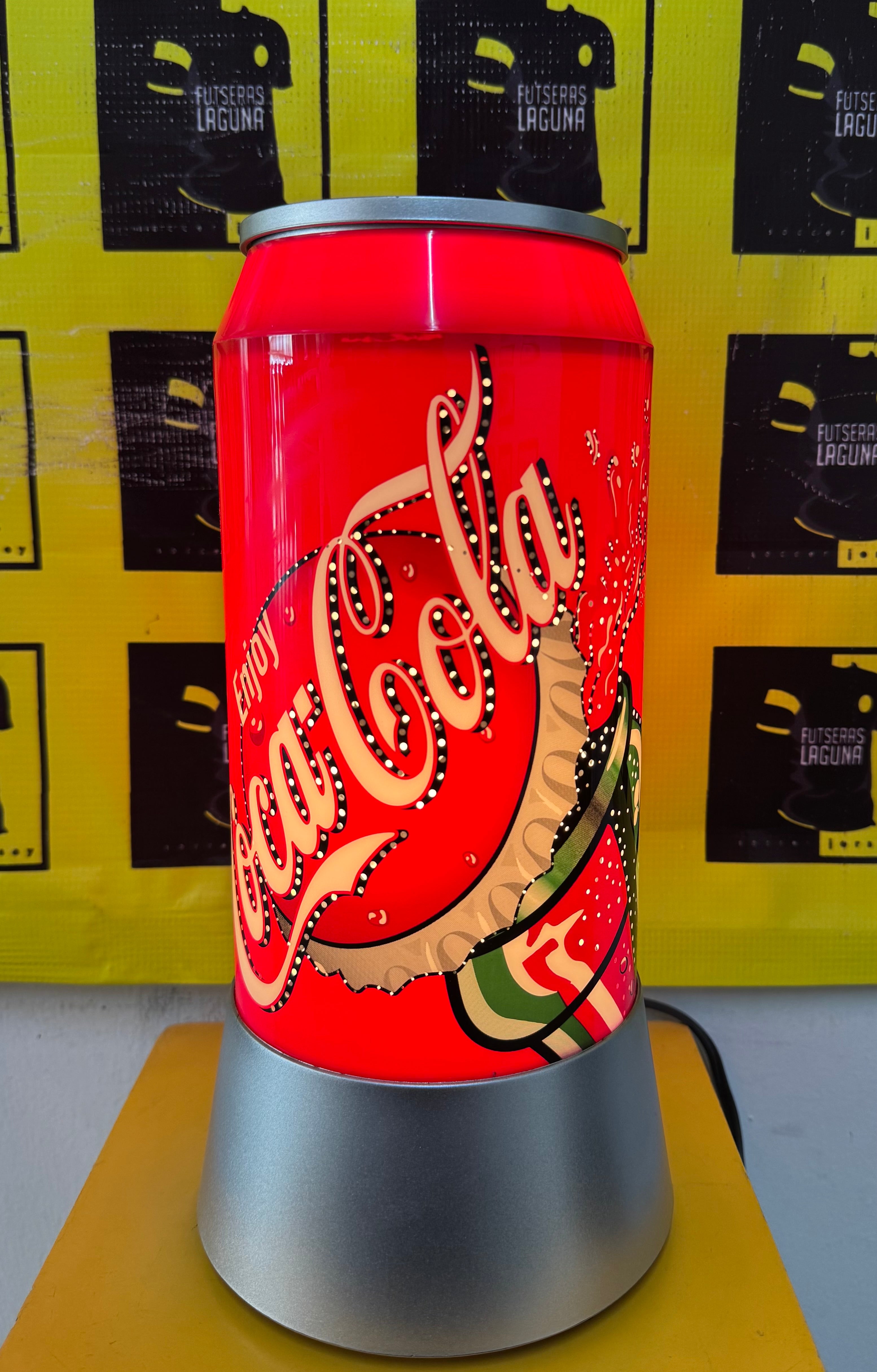 Lampara coca cola