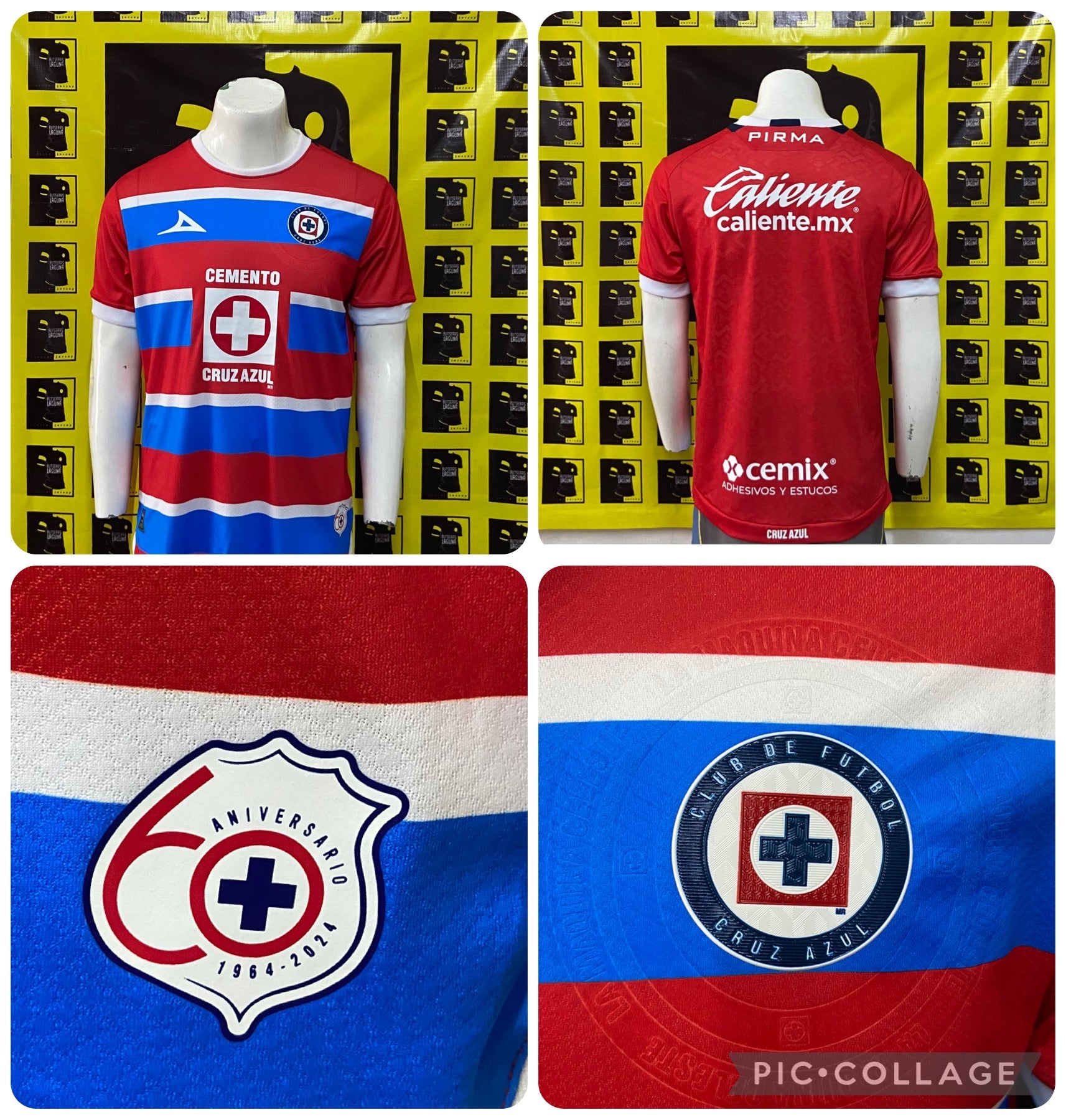 Jersey cruz azul