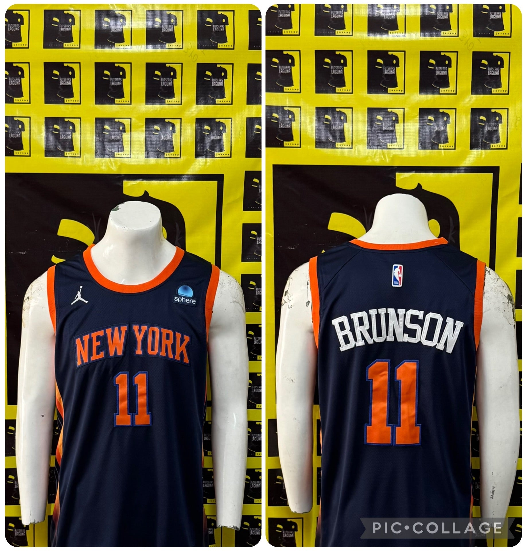 Jersey new york knicks brunson