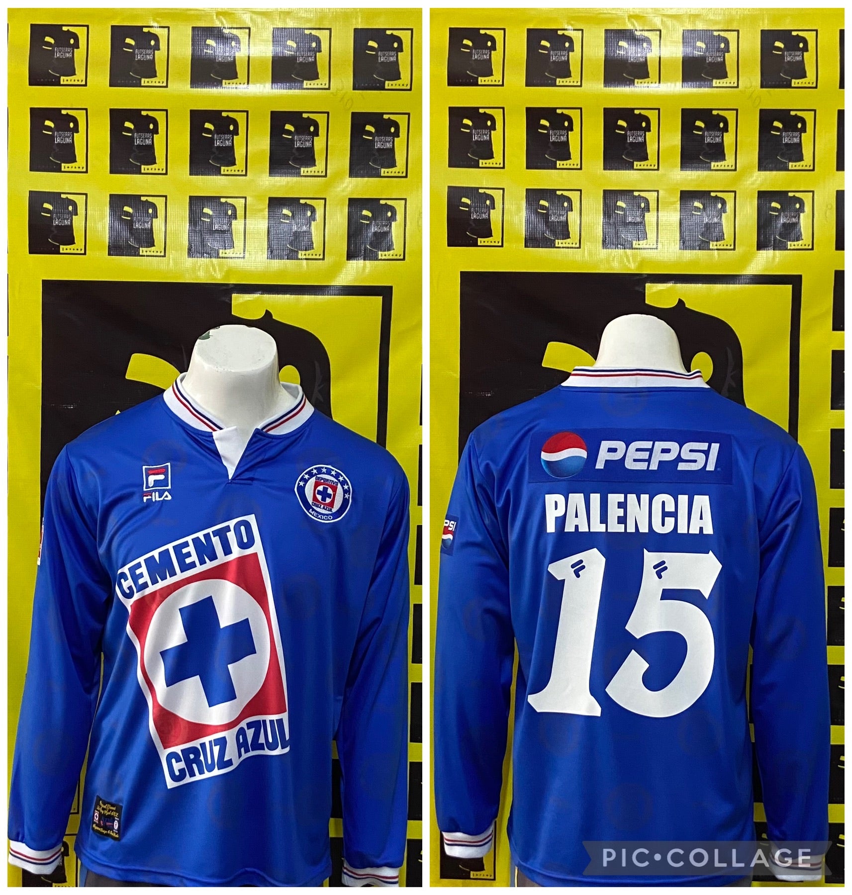Jersey cruz azul