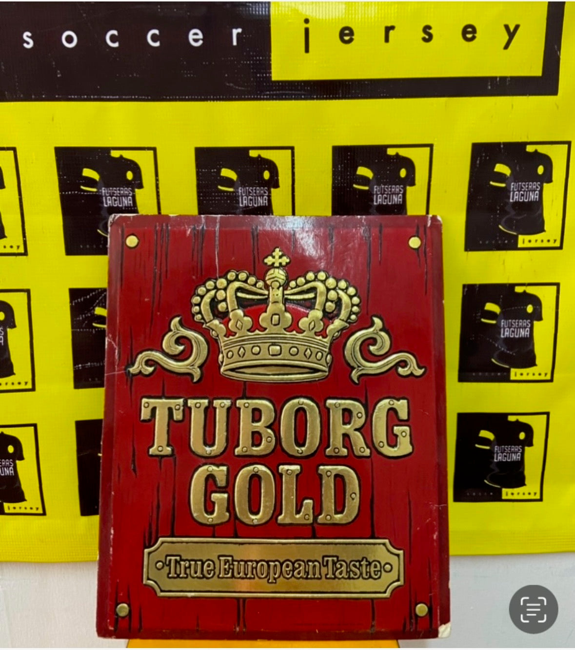 Letrero cerveza tuborg gold