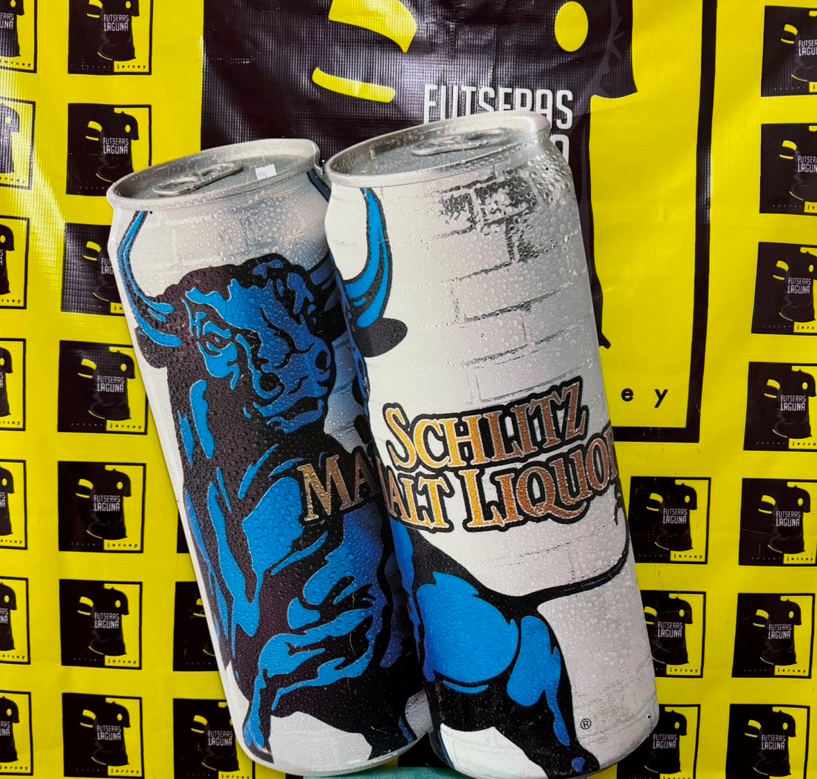 Letrero de cerveza shlitz