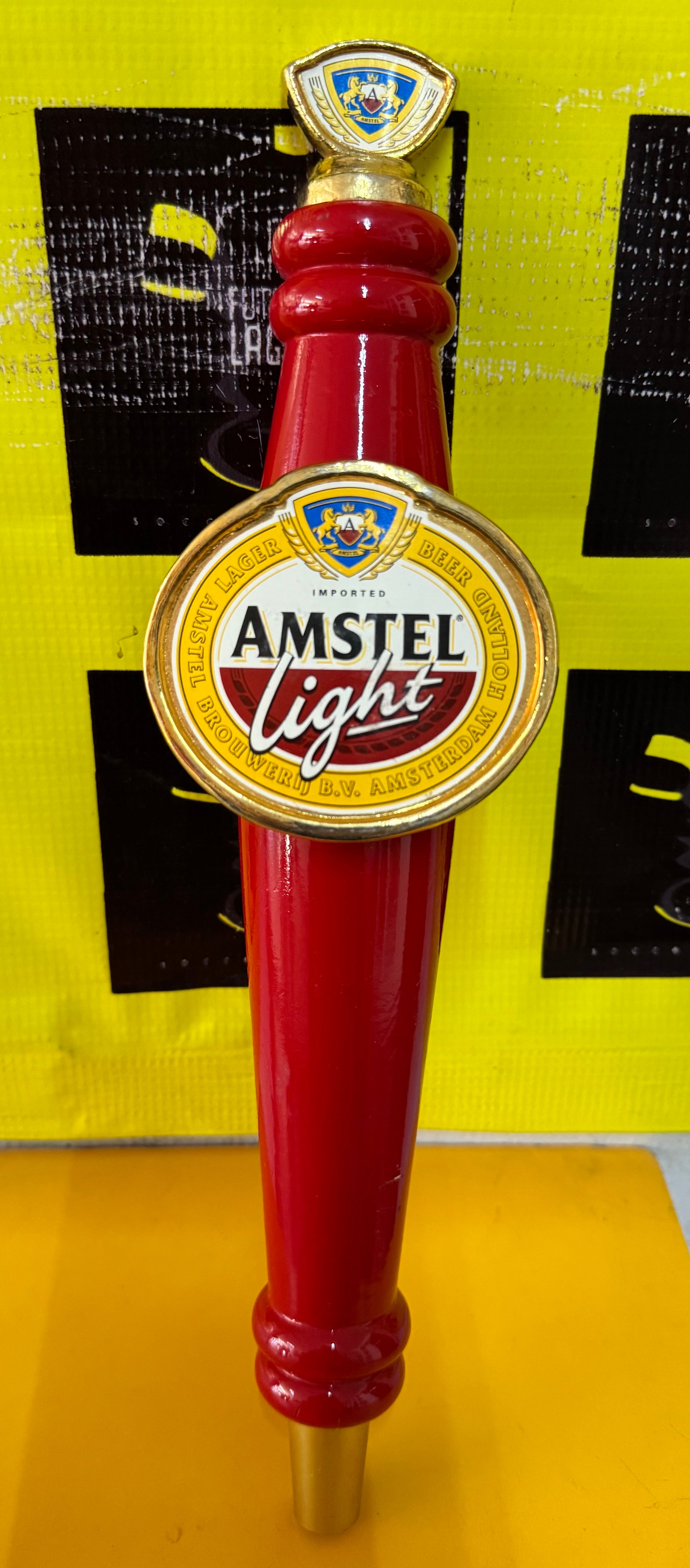 Palanca cervecera amstel light